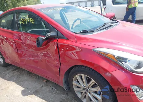 2015 Hyundai Elantra Se из США, поврежденный, VIN KMHDH4AE1FU452709